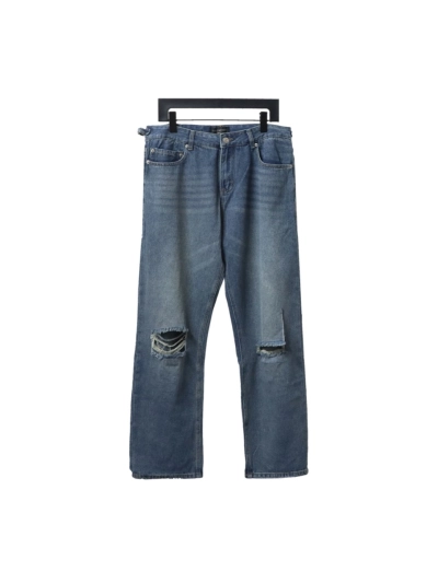 Balenciaga washed damaged Jeans 01