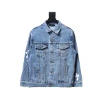  Chrome Hearts back cross denim jacket