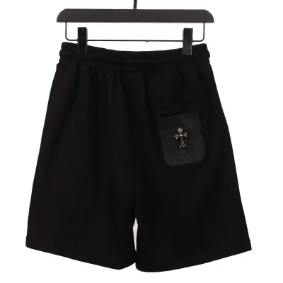  Chrome Hearts back pocket leather label silver Short Pants 02