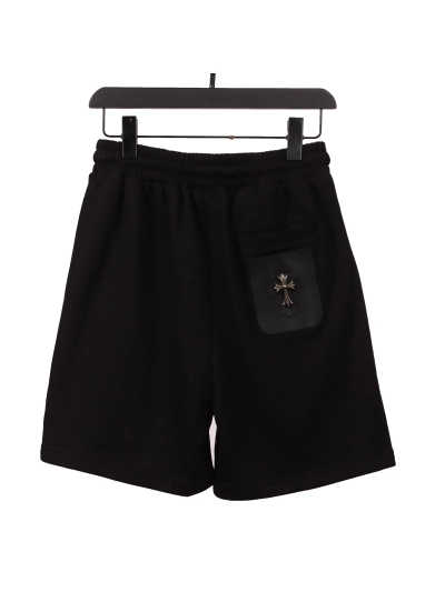 Chrome Hearts back pocket leather label silver Short Pants 02