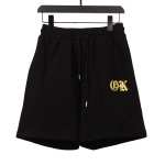  Chrome Hearts back pocket leather label silver Short Pants