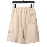 Chrome Hearts distressed patch horseshoe cross Short Pants white