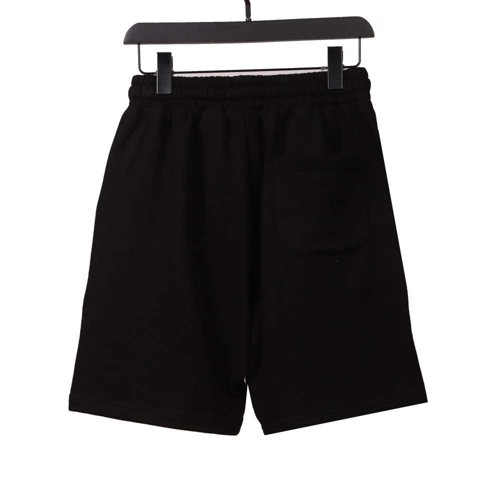 Chrome Hearts embroidered Sanskrit cross terry Short Pants black
