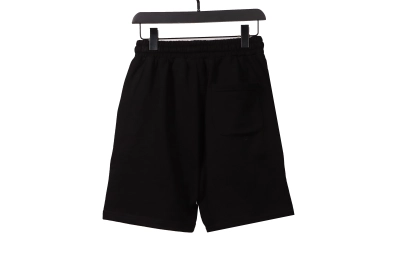 Chrome Hearts embroidered Sanskrit cross terry Short Pants black 02
