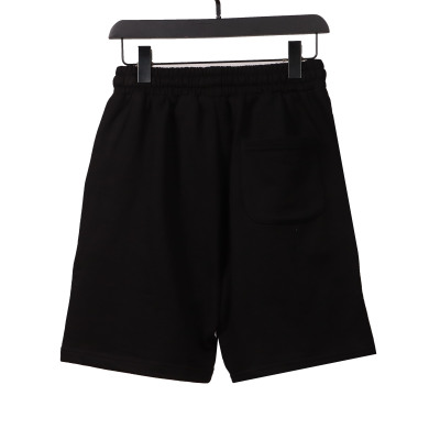  Chrome Hearts embroidered Sanskrit cross terry Short Pants black 02
