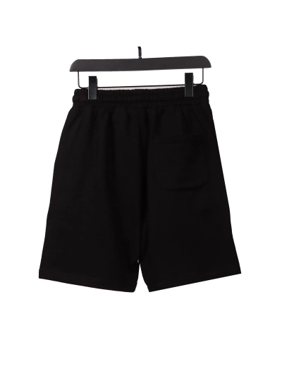 Chrome Hearts embroidered Sanskrit cross terry Short Pants black 02