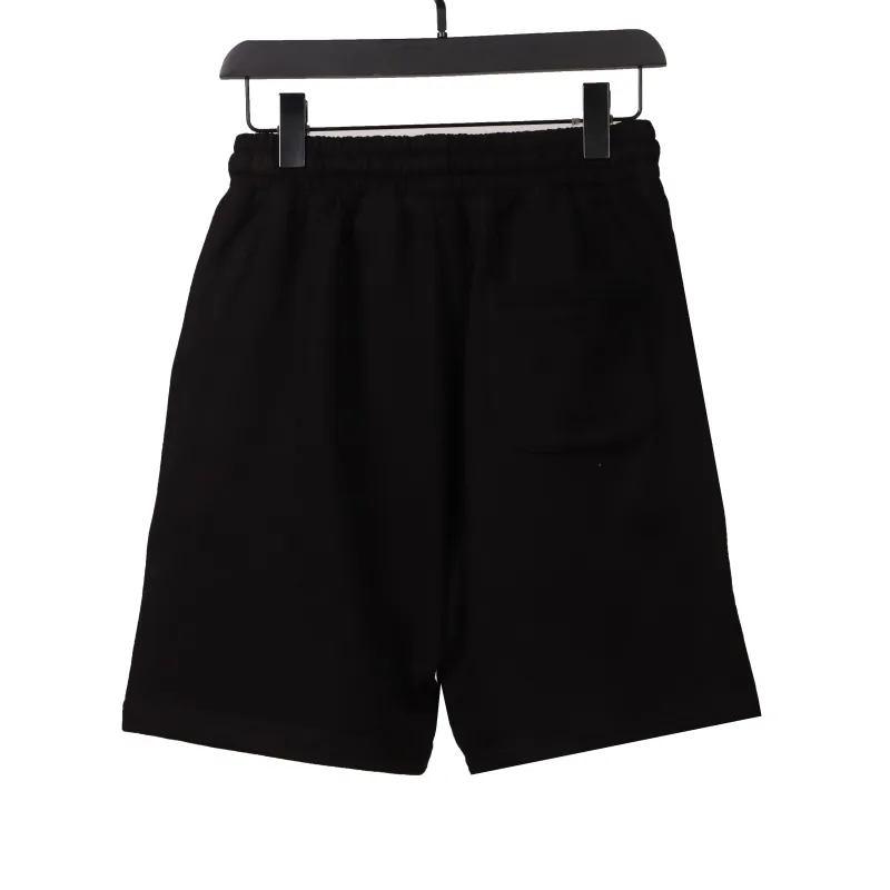  Chrome Hearts embroidered Sanskrit cross terry Short Pants black