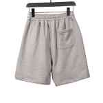 Chrome Hearts embroidered Sanskrit cross terry Short Pants gray