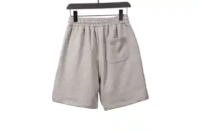 Chrome Hearts embroidered Sanskrit cross terry Short Pants gray 02