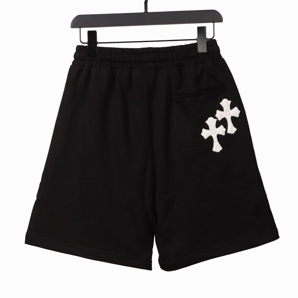 Chrome Hearts horseshoe cross Short Pants black