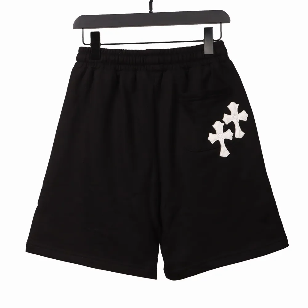  Chrome Hearts horseshoe cross Short Pants black
