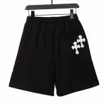  Chrome Hearts horseshoe cross Short Pants black