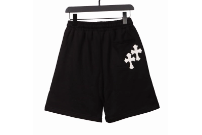 Chrome Hearts horseshoe cross Short Pants black 02