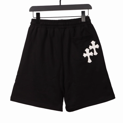Chrome Hearts horseshoe cross Short Pants black 02