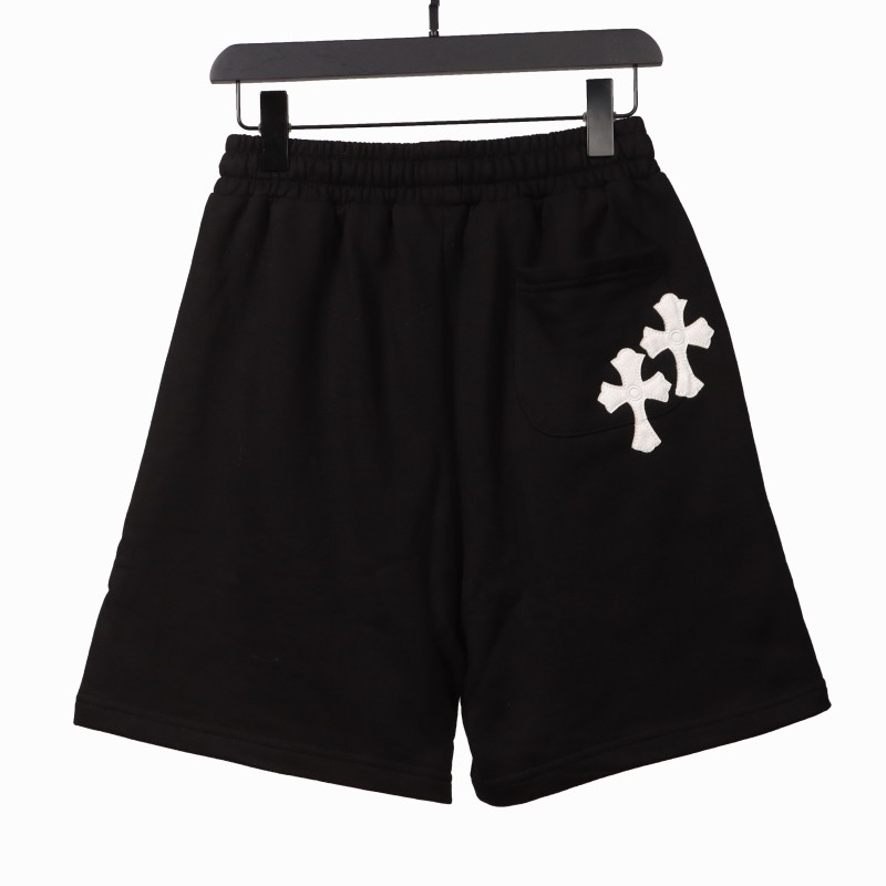 Chrome Hearts horseshoe cross Short Pants black