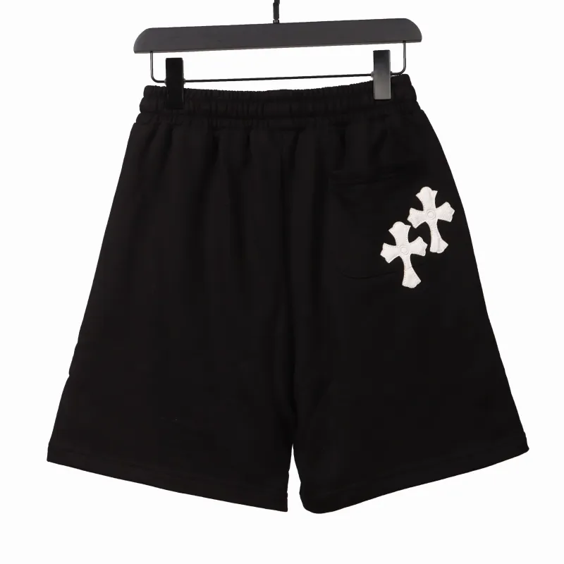  Chrome Hearts horseshoe cross Short Pants black