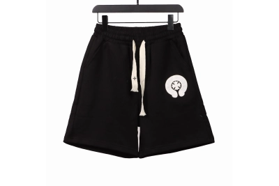 Chrome Hearts horseshoe cross Short Pants black 01