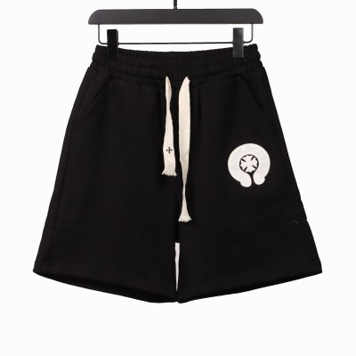  Chrome Hearts horseshoe cross Short Pants black 01