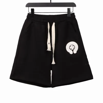 Chrome Hearts horseshoe cross Short Pants black 01
