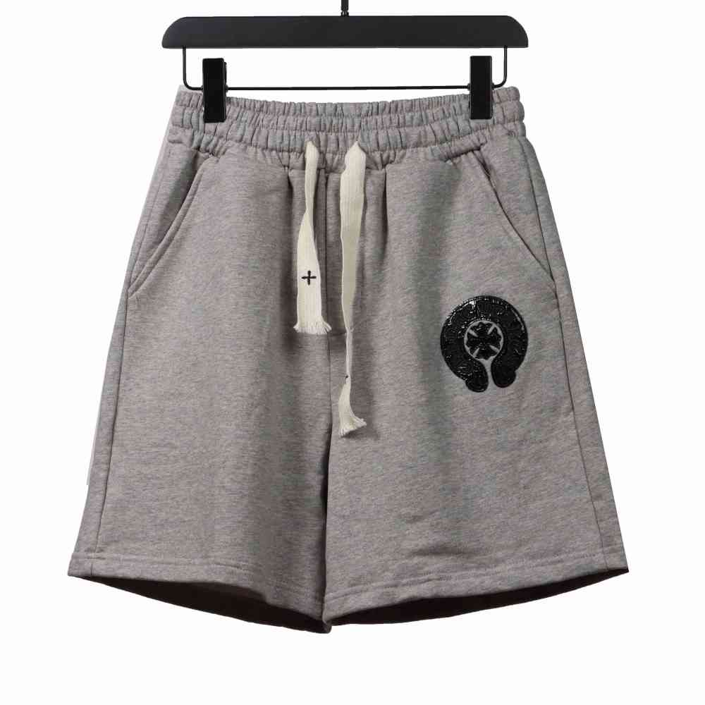 Chrome Hearts horseshoe cross Short Pants gray