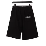  Chrome Hearts horseshoe distressed Sanskrit Short Pants black