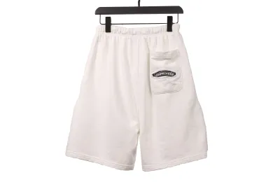 Chrome Hearts horseshoe distressed Sanskrit Short Pants white 02