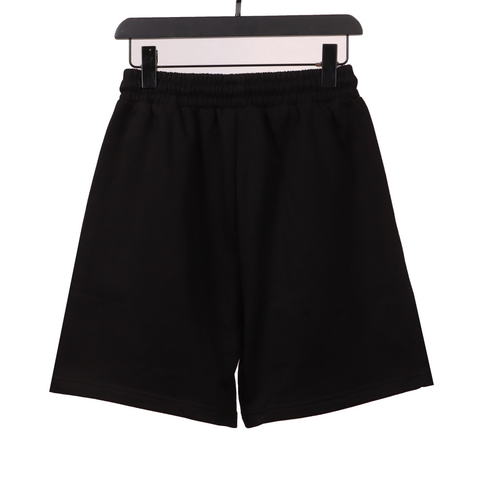 Chrome Hearts hot diamond cross Short Pants blackB