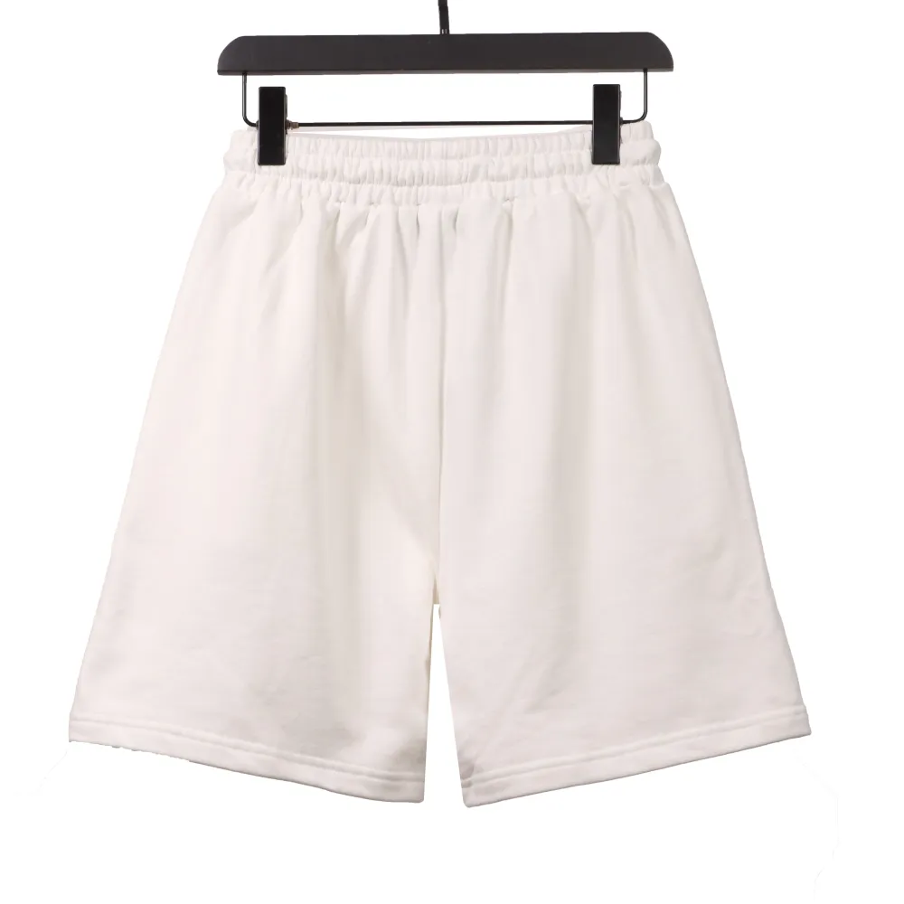  Chrome Hearts hot diamond cross Short Pants white