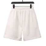  Chrome Hearts hot diamond cross Short Pants white