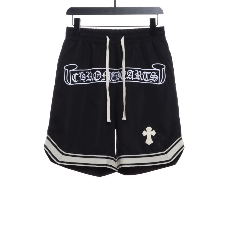 Chrome Hearts Sanskrit embroidered woven Short Pants