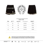  Chrome Hearts Sanskrit embroidered woven Short Pants