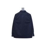  Dior 22ss classic all-over monogram denim shirt jacket