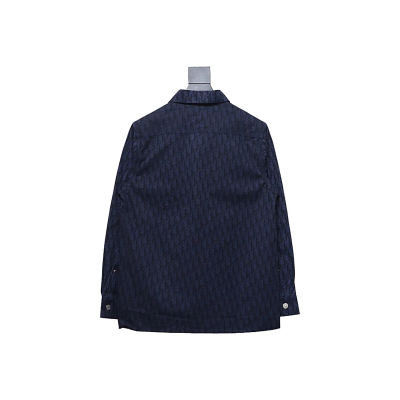  Dior 22ss classic all-over monogram denim shirt jacket 02