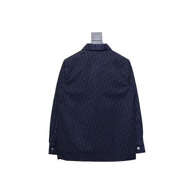 Dior 22ss classic all-over monogram denim shirt jacket 02