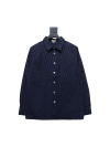 Dior 22ss classic all-over monogram denim shirt jacket