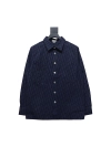 Dior 22ss classic all-over monogram denim shirt jacket