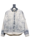 Dior 24Fw ink sketch print denim jacket