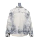 Dior 24Fw ink sketch print denim jacket