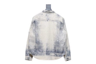 Dior 24Fw ink sketch print denim jacket 02