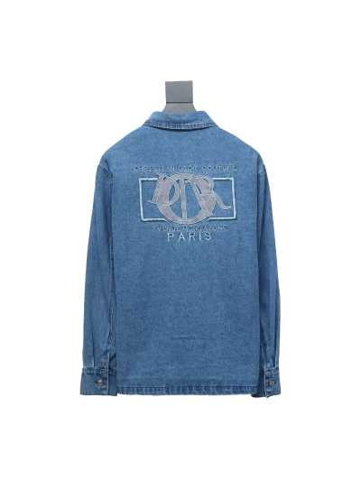 DIOR 24ss autumn ready-to-wear denim jacket 02