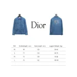  DIOR 24ss autumn ready-to-wear denim jacket