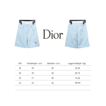  Dior 24ss heart embroidered Short Pants 1