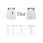 Dior 24ss heart embroidered Short Pants 2