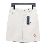 Dior 24ss heart embroidered Short Pants 2
