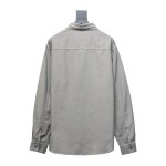  Dior & Stone lsland Dior Stone Island joint embroidered denim shirt jacket1