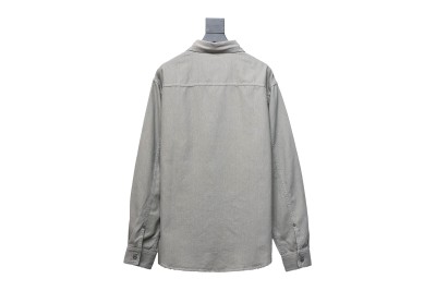 Dior & Stone lsland Dior Stone Island joint embroidered denim shirt jacket1 02