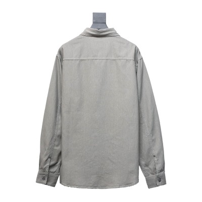  Dior & Stone lsland Dior Stone Island joint embroidered denim shirt jacket1 02