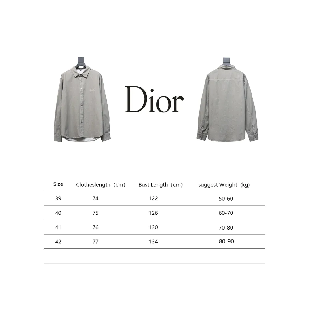 Dior & Stone lsland Dior Stone Island joint embroidered denim shirt jacket1