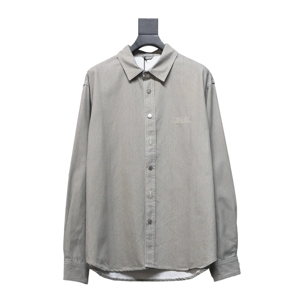 D*or & stone lsland D*or stone island joint embroidered denim shirt jacket1
