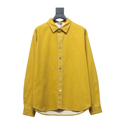 Dior & Stone lsland Dior Stone Island joint embroidered denim shirt jacket2 01